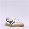 Gola Viper Leather Gumsole Retro Trainer - Off White Bone Moonlight